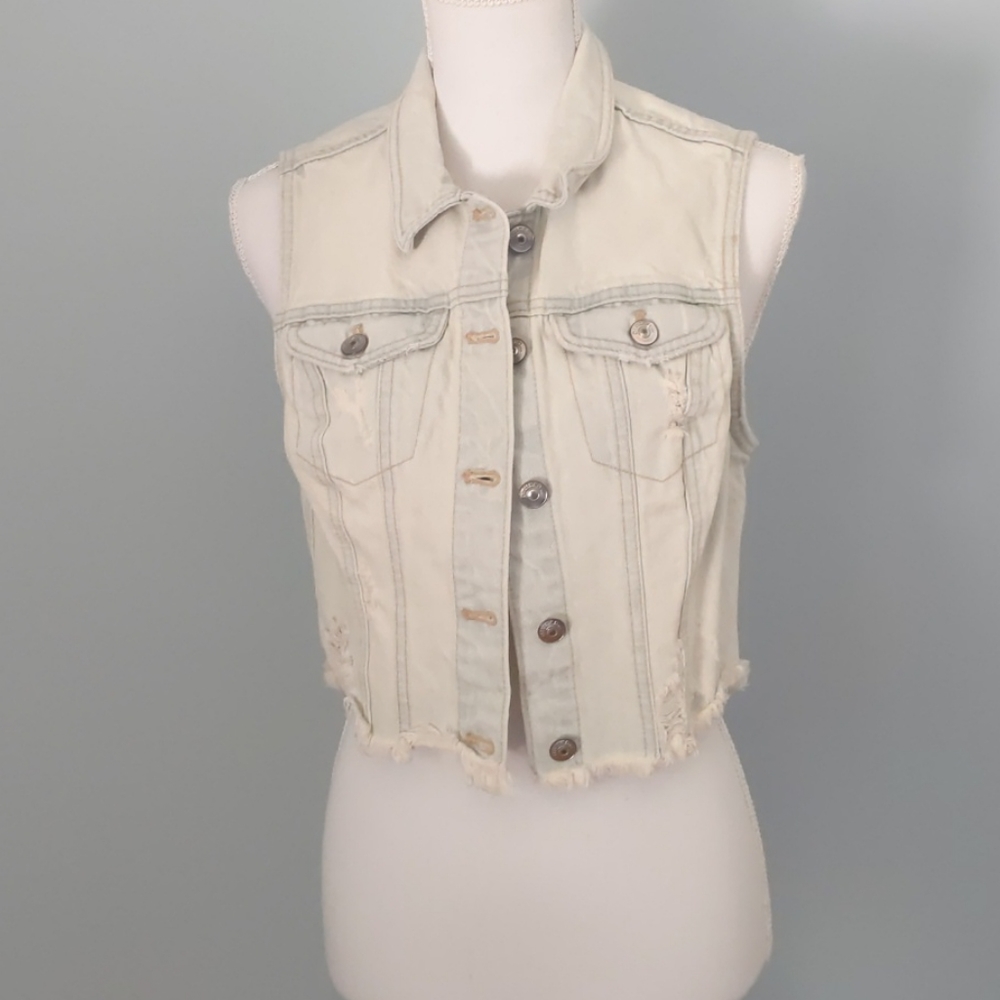 Crop Top Jean Jacket